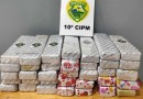 Polícia apreende 26 kg de maconha em mala com graxa em ônibus e prende suspeito