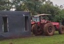 Casa do Oeste de SC é arrastada por 350 km após enchente no Rio Uruguai