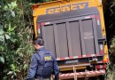 Correios declara que caminhão que foi apreendido com maconha no Paraná era furtado