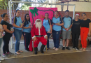 Administração de Barracão Distribui Doces para Crianças da Escola do Distrito de São José