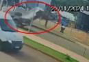 Vídeo mostra carro capotando ‘sozinho’ no Paraná; veja o que aconteceu