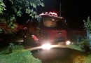 Residência é inteiramente destruída no interior do município