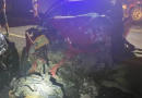 Grave colisão envolvendo ônibus e dois carros deixa uma pessoa morta e 36 feridas na BR 376