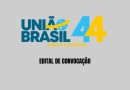 Partido União Brasil convoca a todos para convenção partidária