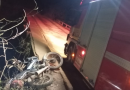 Motociclista sofre queda de ponte de cinco metros e é socorrido em estado grave em Guaraciaba