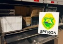BPFRON apreende carreta com cerca de 500 garrafas de vinho argentino
