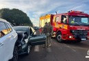 Motorista embriagado causa acidente com três veículos