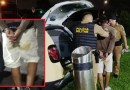 Após “saída” de Natal, homem rouba celular, é preso e se borra nas calças