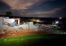 Tornado deixa sete feridos e destrói casas em três municípios