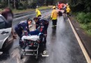 Motociclista morre após colisão frontal com carro na SC-157