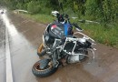 Colisão frontal deixa motociclista ferido na PRC-280