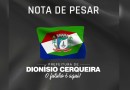Administração Municipal emite nota de pesar por falecimento de servidor público