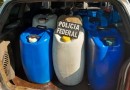 Após perseguição policial, homem foge para a Argentina e Polícia Federal apreende automóvel carregado com Óleo Diesel