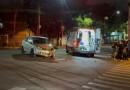 Jovem fica ferido em colisão envolvendo carro e moto