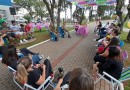 Roda de conversa com mulheres é realizada na Praça Central