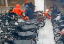 Jovens arrombam loja de motos e 4 delas são furtadas