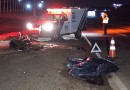 Motocicleta emplacada em São Miguel do Oeste se envolve em acidente no município de Pato Branco. O piloto morreu no local