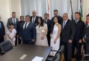 Em Barracão Jorge Santin, Hercilio Andrade e vereadores tomam posse para o quadriênio 2025/2028