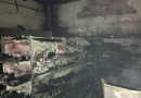Fogo destrói mercado no centro
