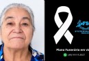 Comunicamos o falecimento de Maria de Lurdes Lara
