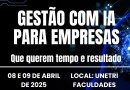 UNETRI e ASCOAGRIN abrem inscrições para curso de gestão empresarial com inteligência artificial