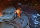 Jovem fica ferida após colisão entre carro e camionete na PRC-158