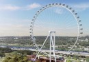 "Gêmea" de Balneário Camboriú, maior roda gigante da América Latina é instalada em SP por grupo de SC