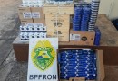 Produtos descaminhados são apreendidos pela BPFRON