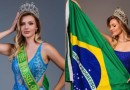 Modelo de Chapecó embarca para representar o Brasil em concurso internacional de beleza na Índia