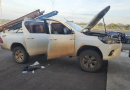 PRF apreende Hilux roubada com sinais adulterados na BR-163