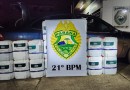 Após ser flagrado na atividade do contrabando, casal acaba detido pela PM