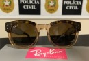 Polícia Civil indicia mulher por furto e recupera óculos de sol