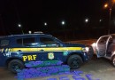 PRF apreende 150 kg de maconha com homem e menor de idade em Xanxerê