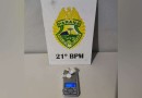 Homem é preso com 8,5 gramas de cocaína