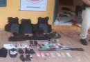 Brasileiro é preso suspeito de participar de mega-assalto a bancos; armas e coletes são apreendidos
