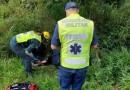 Motociclista é localizado aproximadamente seis horas após acidente