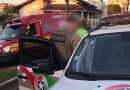 Homem é socorrido pelos Bombeiros após ser agredido na cabeça em São Miguel do Oeste