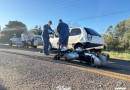 Motociclista sofre fratura em acidente na SC-492
