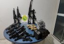 BPFRON apreende grande quantidade de armas e munições em São Miguel do Iguaçu