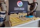 Mulheres são presas com quase 20 kg de maconha em caixa em Chapecó