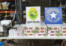 BPFRON apreende cigarros contrabandeados e mercadorias avaliadas em R$ 53 mil