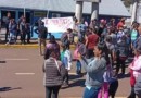 Manifestação é realizada após prisão de cinco homens
