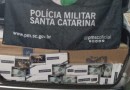 Polícia Militar apreende carga de cigarros contrabandeados da Argentina