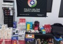 Polícia apreende diversos produtos de descaminho durante operação no Oeste