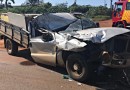 Grave acidente é registrado na saída do município de Coronel Vivida