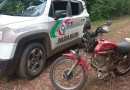 Motocicleta furtada é recuperada pela PM no Bairro Santa Rita