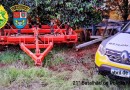 Maquinário agrícola de aproximadamente 150 mil reais é recuperado pela Polícia Militar
