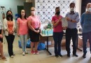 Receita Federal de Dionísio Cerqueira realiza destinação para a APAS de São Miguel do Oeste