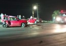 Colisão frontal na BR-282 deixa duas pessoas feridas