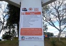 Com placas SAMU realiza trabalho de instrução